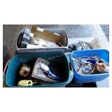 Skid lot: home decor, cookware, doll, hats, etc.