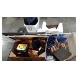 Skid lot: shoe rack, toilet seat foot risers,