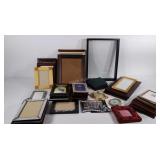 Picture frames, various sizes, 1 does need the