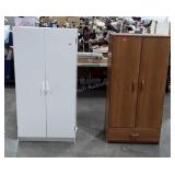 Laminate linen cabinet and wardrobe cabinet, 60"