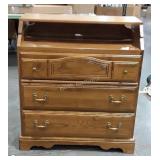 3-drawer dresser/changing table, 35" × 40" × 18"
