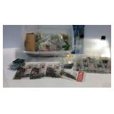 Plastic container with assorted hardware