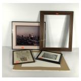 Wall art, includes frame for 14x18 artwork, cool