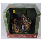 Christmas Village house, feeds and seeds shop,
