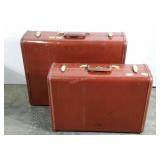 Hard sided Samsonite luggage, 2 bags, largest
