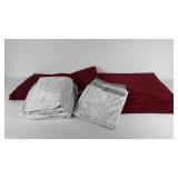 King size bedding, bedspread, three shams and