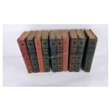 Ten beautifully bound books of classic