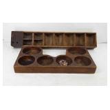 Wooden decor pieces, possible change drawer and