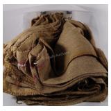 Burlap sacks