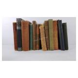 Old books, various authors and titles, see