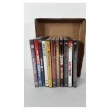 DVDs, includes Bring it on again, Hamburger Hill,