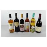 Collection of six bottles