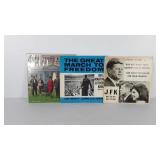 Vinyl Records, includes JFK volume 1, The Great