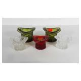 Glass hat group, five