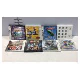 Eight Nintendo DS games, 1001 touch games, Super
