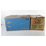 Packing supplies, bubble wrap and paper