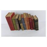 Old books, Twain, Hemingway, Steinbeck and others