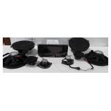 Sirius XM radio with speakers