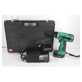 Hitachi 15/32" drill, with extra battery, charger