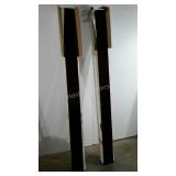 Two boxes of tongue and groove hard wood