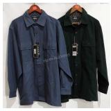 Levi Strauss & Co. Button ups, size L, both new