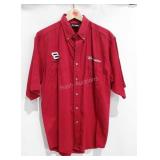 Nascar, Dale Earnhardt Jr. Budweiser button up