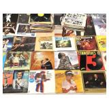 Vinyl records, approximately 80 albums  artists