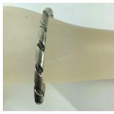 Sterling silver chain bracelet