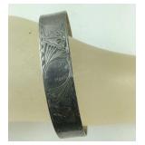 Sterling silver cuff bracelet