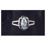 Sterling silver size 6 ring