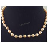 6-8mm peach rice freshwater cultured pearl