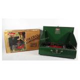 Coleman 2 burner camping stove, model 413