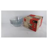 Mr. Chef, set of 6 tempered glass mixing bowls,
