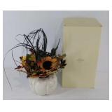 Lenox vase with everlasting arrangement