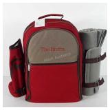 Picnic set, includes backpack, blanket, cutting