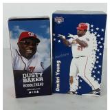 Washington Nationals bobbleheads in boxes,