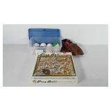 Baseball group, includes Rawlings baseball Mitt,