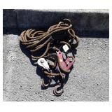 Rope Block and Pulley System