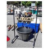 Welcome Lawn Garden Decor 3 Bears Planter