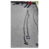 Heavy duty Chain, both hooks, 1 3/4" links,  16ft