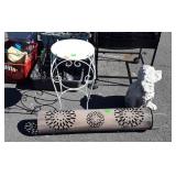 3pc Gardening Accessories lot, Plantstand, light