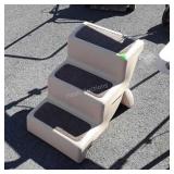 Set of Pet Steps, 3 steps high 18", nice