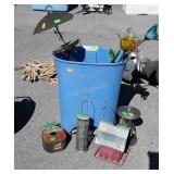 Gardening Accessories lot includes, bird feeders,