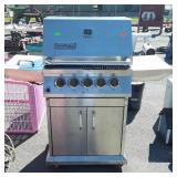 Ducane Stainless Propane Grill, 3 burner main,