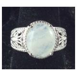 Size 8 rainbow moonstone 5.75ct cabochon