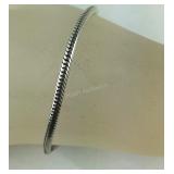 Sterling Silver Pandora Style Bracelet 10.7