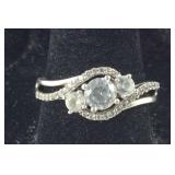 Silver Ring With CZ