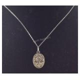 Sterling Silver Franklin Mint Nancy Reagan Rose