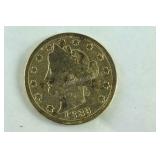 1888 $5 Gold Coin Replica grams,