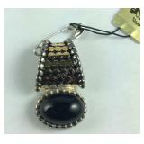 Premier design jewelry, gold/silvertone slide